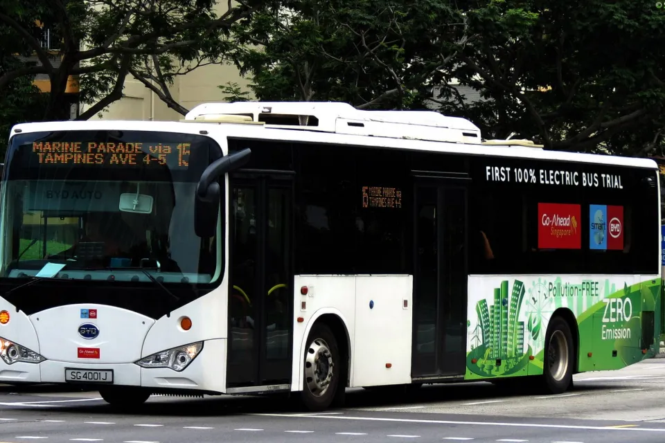 Singapore Electric Bus